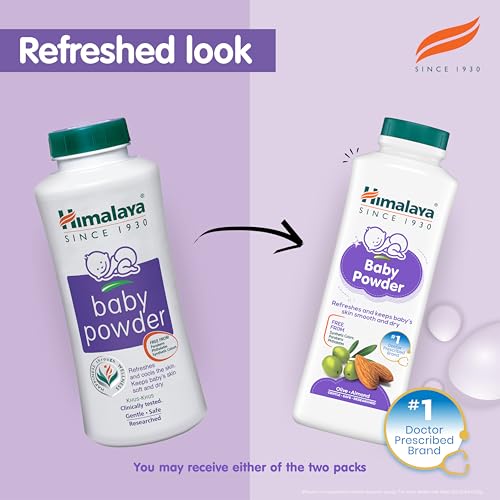 Himalaya Baby Powder 400g | No.1 Doctor-Prescribed Brand | With Yashad Bhasma & Vetiver | Sweat-Free & Refreshing Comfort | Safe for Newborns