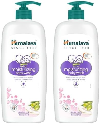 Himalaya Gentle Baby Wash 400ml | No tears formula |with chickpea and Green gram| Cleansing baby's gentle skin