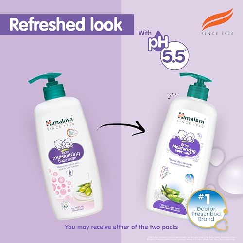 Himalaya Gentle Baby Wash 400ml | No tears formula |with chickpea and Green gram| Cleansing baby's gentle skin