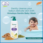 Himalaya Gentle Baby Wash 400ml | No tears formula |with chickpea and Green gram| Cleansing baby's gentle skin