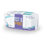 Himalaya Gentle Baby Wipes with Lid (72 wipes x4 packs -288 wipes) |100% Biodegradable Plant-based fabric | Indian Lotus & Aloe Vera | Skin Friendly PH| Extra Soft