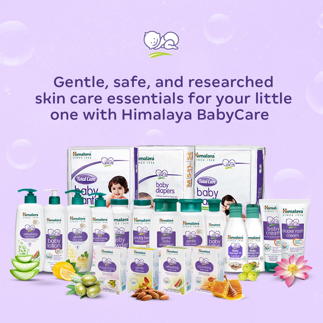 Himalaya Gentle Baby Wash 400ml | No tears formula |with chickpea and Green gram| Cleansing baby's gentle skin
