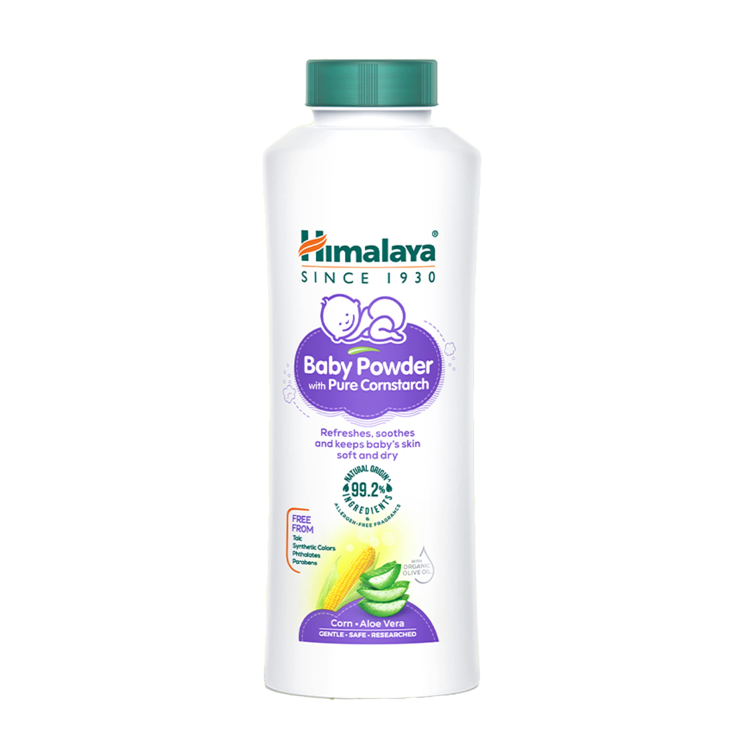 Himalaya Baby Powder 400g | No.1 Doctor-Prescribed Brand | With Yashad Bhasma & Vetiver | Sweat-Free & Refreshing Comfort | Safe for Newborns