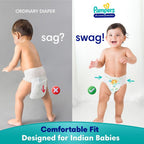 Pampers Complete Skin Comfort | Pant Style Diaper Large, 128 Count| Anti Rash with 100% protection from leakage upto 12 hrs