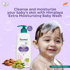 Himalaya Gentle Baby Wash 400ml | No tears formula |with chickpea and Green gram| Cleansing baby's gentle skin