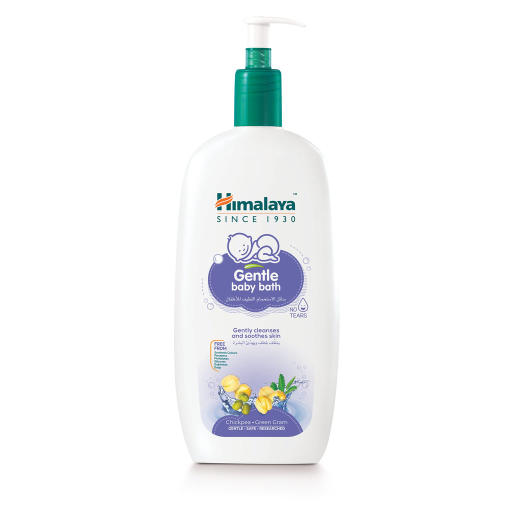 Himalaya Gentle Baby Wash 400ml | No tears formula |with chickpea and Green gram| Cleansing baby's gentle skin