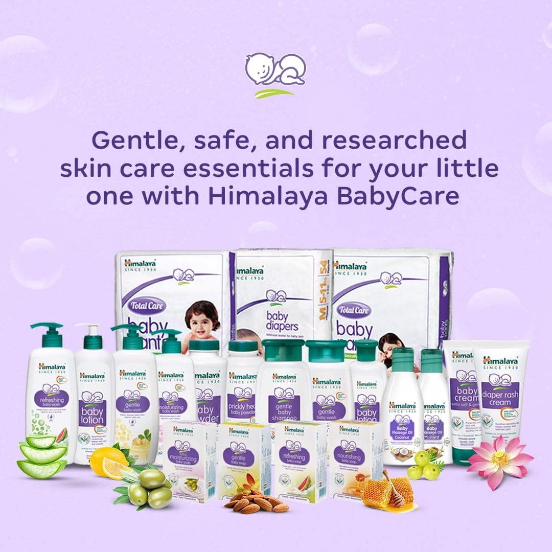 Himalaya Gentle Baby Wash 400ml | No tears formula |with chickpea and Green gram| Cleansing baby's gentle skin