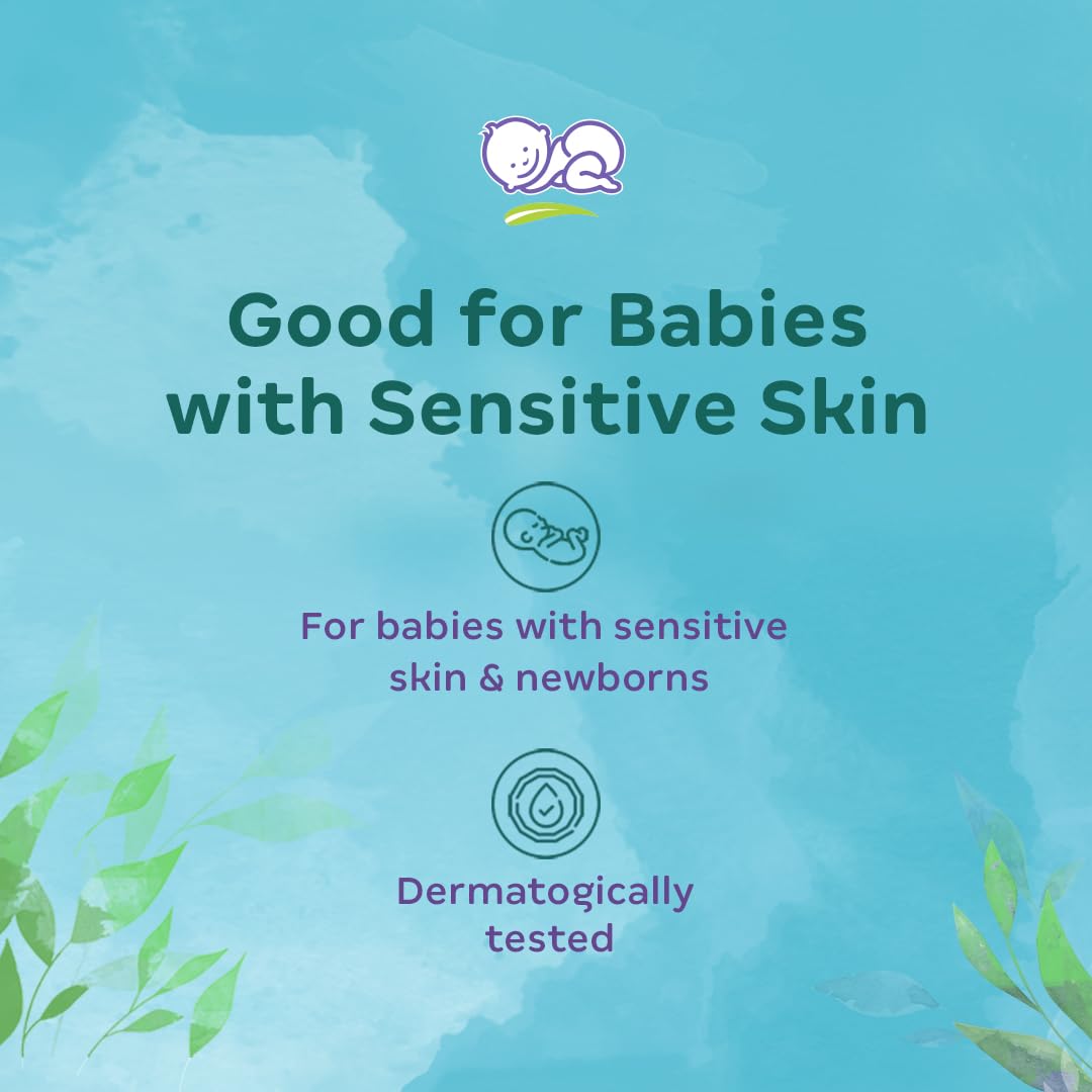 Himalaya Gentle Baby Wipes with Lid (72 wipes x4 packs -288 wipes) |100% Biodegradable Plant-based fabric | Indian Lotus & Aloe Vera | Skin Friendly PH| Extra Soft