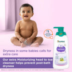 Himalaya Gentle Baby Wash 400ml | No tears formula |with chickpea and Green gram| Cleansing baby's gentle skin