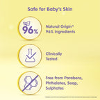 Himalaya Gentle Baby Wash 400ml | No tears formula |with chickpea and Green gram| Cleansing baby's gentle skin