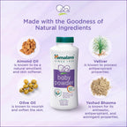 Himalaya Baby Powder 400g | No.1 Doctor-Prescribed Brand | With Yashad Bhasma & Vetiver | Sweat-Free & Refreshing Comfort | Safe for Newborns