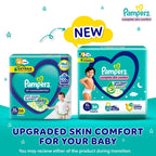 Pampers Complete Skin Comfort | Pant Style Diaper Large, 128 Count| Anti Rash with 100% protection from leakage upto 12 hrs