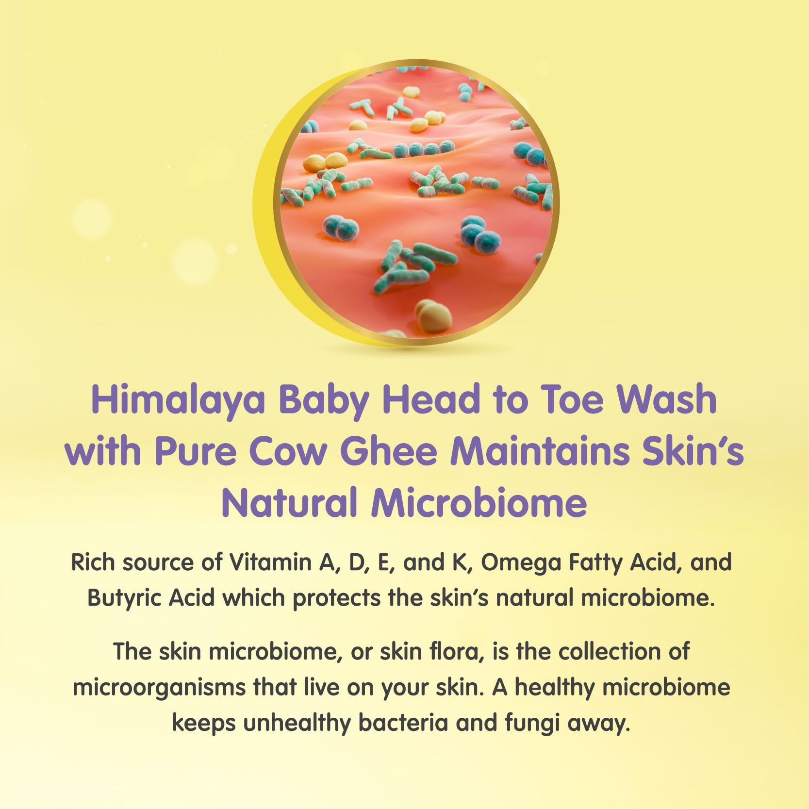Himalaya Gentle Baby Wash 400ml | No tears formula |with chickpea and Green gram| Cleansing baby's gentle skin