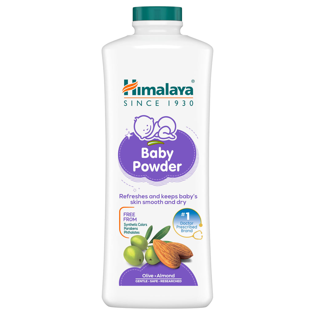 Himalaya Baby Powder 400g | No.1 Doctor-Prescribed Brand | With Yashad Bhasma & Vetiver | Sweat-Free & Refreshing Comfort | Safe for Newborns