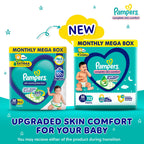 Pampers Complete Skin Comfort | Pant Style Diaper Large, 128 Count| Anti Rash with 100% protection from leakage upto 12 hrs