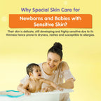Himalaya Gentle Baby Wash 400ml | No tears formula |with chickpea and Green gram| Cleansing baby's gentle skin