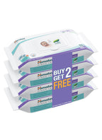 Himalaya Gentle Baby Wipes with Lid (72 wipes x4 packs -288 wipes) |100% Biodegradable Plant-based fabric | Indian Lotus & Aloe Vera | Skin Friendly PH| Extra Soft