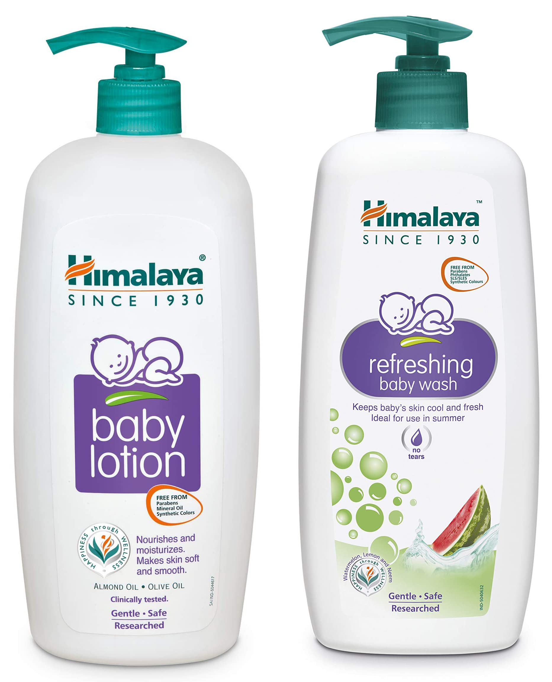 Himalaya Gentle Baby Wash 400ml | No tears formula |with chickpea and Green gram| Cleansing baby's gentle skin