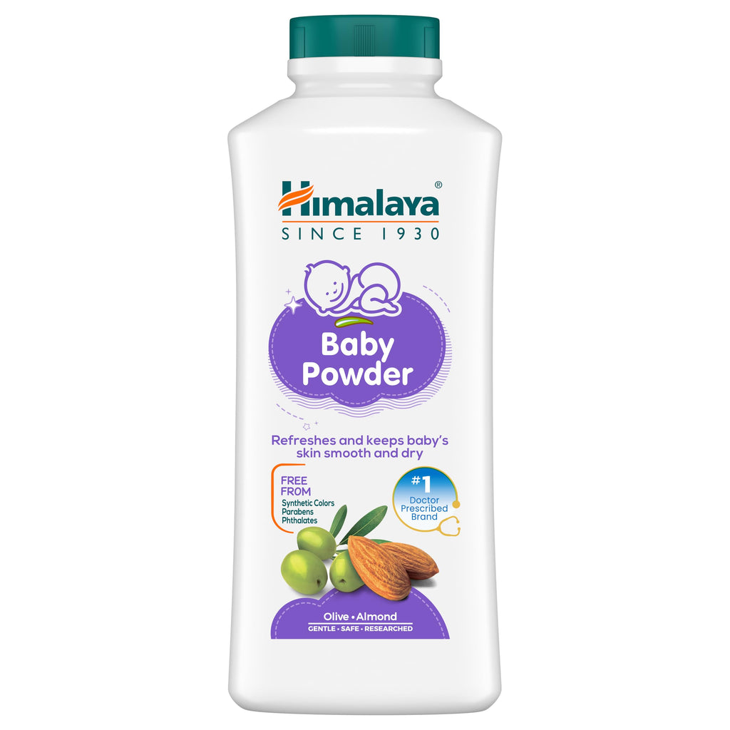 Himalaya Baby Powder 400g | No.1 Doctor-Prescribed Brand | With Yashad Bhasma & Vetiver | Sweat-Free & Refreshing Comfort | Safe for Newborns