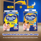 Mamypoko pants All night absorb| Pant Style Baby Diapers Large Size(L), 62 Count, Ideal for 9-14Kgs|1 Diaper= Upto All night Absorption|Wider Crisscross Sheet|Gentle Coco Care| 12hr Leakage Protection| Prevents Heaviness.