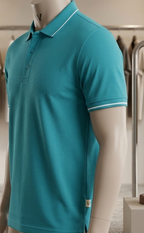 Vance Royale Teal Polo